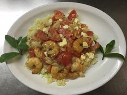 Shrimp Saganaki